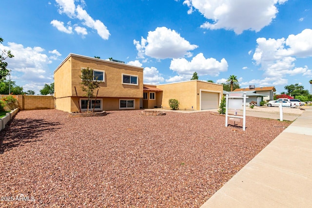 4802 W Hayward Ave, Glendale, AZ 85301 - view of front of house with an attached garage and stucco siding