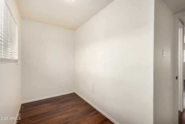 4802 W Hayward Ave, Glendale, AZ 85301 - unfurnished room with dark wood finished floors and baseboards