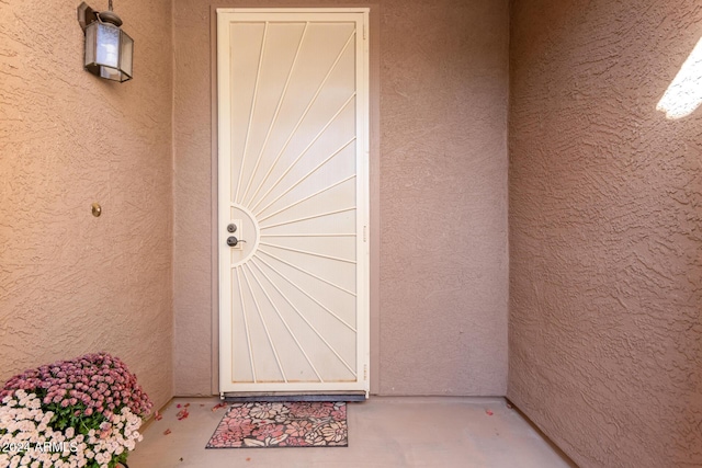 view of property entrance