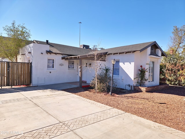 view of ranch-style house