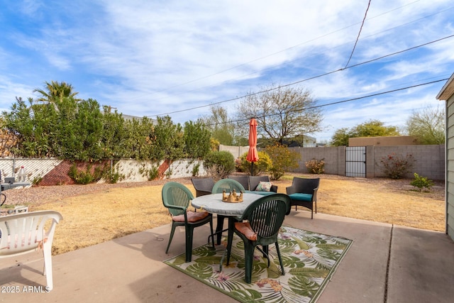 view of patio / terrace