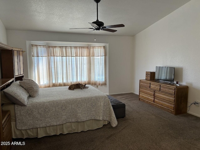 8981 W Tuckey Ln, Glendale, AZ 85305 - carpeted bedroom featuring baseboards and ceiling fan