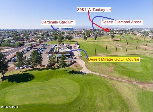 8981 W Tuckey Ln, Glendale, AZ 85305 - drone / aerial view of a local golf course