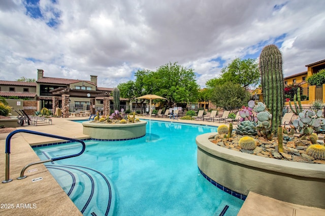 20750 N 87th St Unit 2062, Scottsdale, AZ 85255 - community pool featuring a patio