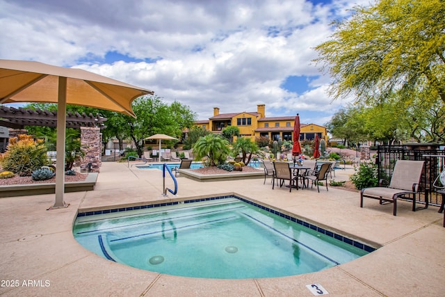 20750 N 87th St Unit 2062, Scottsdale, AZ 85255 - community pool with a patio area and a pergola