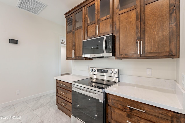 kitchen featuring stainless steel appliances