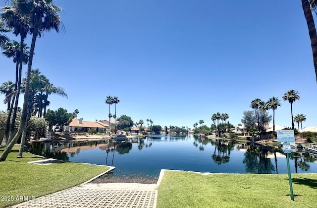 869 W Shellfish Dr, Gilbert, AZ 85233 - water view featuring nearby suburban area