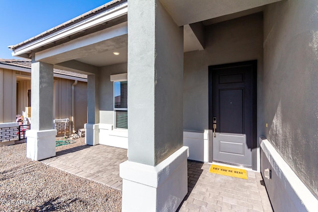 view of property entrance