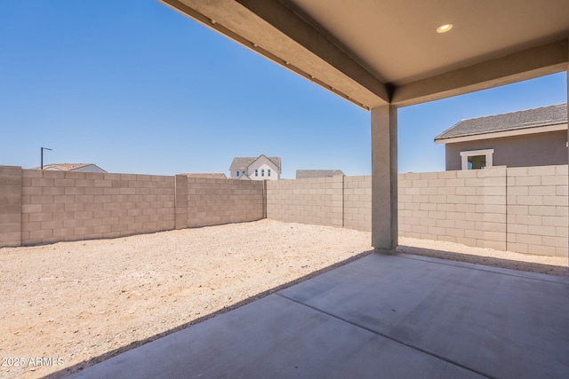 17966 W Long Lake Rd, Goodyear, AZ 85338 - fenced backyard featuring a patio area