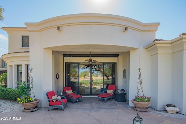 9905 N 78th Pl, Scottsdale, AZ 85258 - entrance to property featuring stucco siding