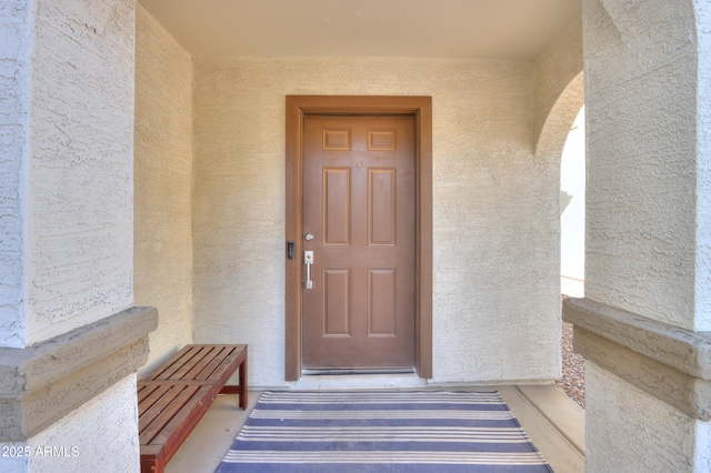 view of entrance to property