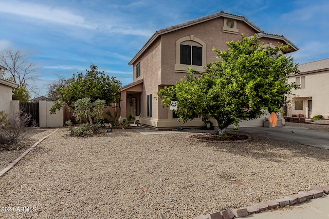 view of front of house