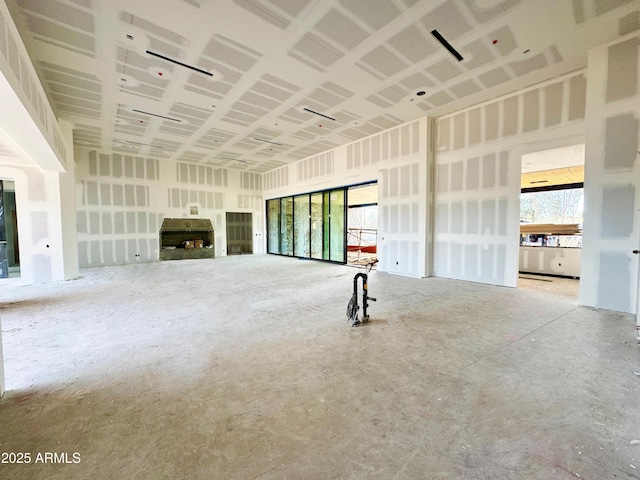 view of unfurnished living room