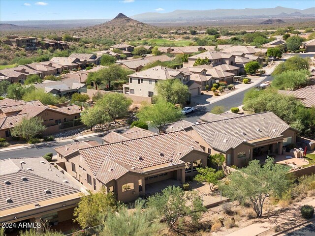 15120 E Vermillion Dr, Fountain Hills, AZ 85268 - bird's eye view featuring a residential view and a mountain view