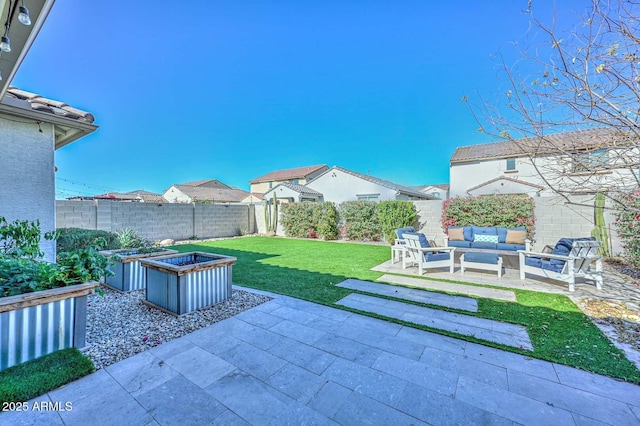 view of patio / terrace with outdoor lounge area