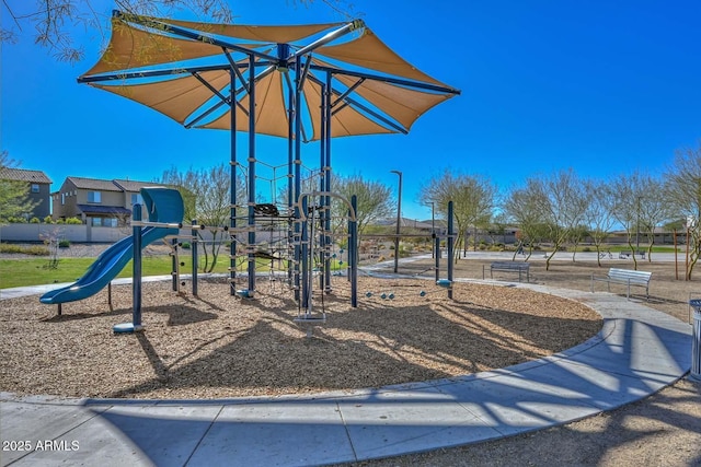 view of playground