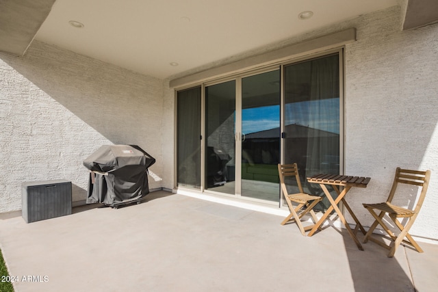 view of patio / terrace featuring area for grilling