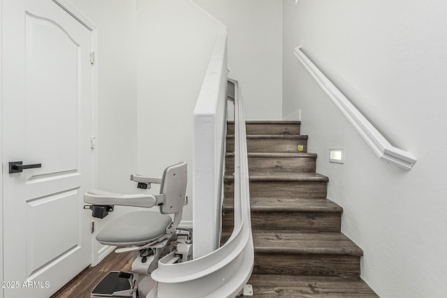 7090 S 252nd Dr, Buckeye, AZ 85326 - stairs with wood finished floors
