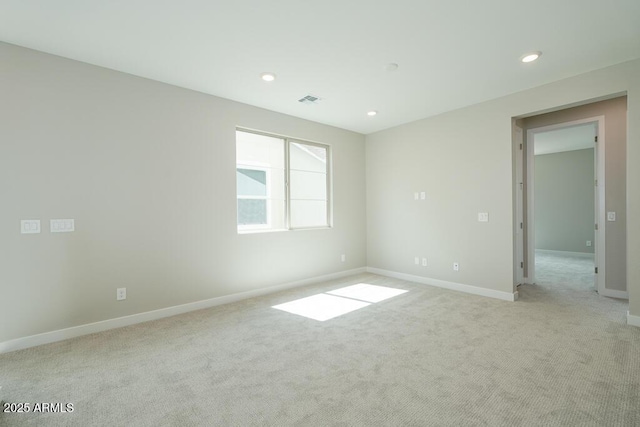 1571 E Tiffany Way, Gilbert, AZ 85298 - unfurnished room with light carpet, baseboards, and recessed lighting