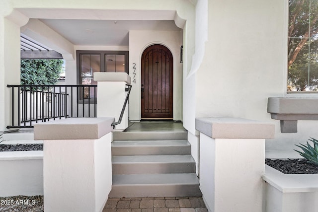 2774 E Valencia St, Gilbert, AZ 85296 - property entrance with stucco siding