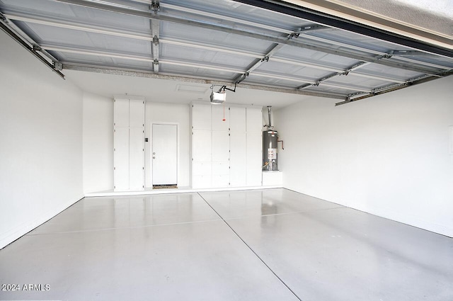 14430 N Agave Dr, Fountain Hills, AZ 85268 - garage with water heater and a garage door opener