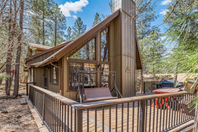 view of deck