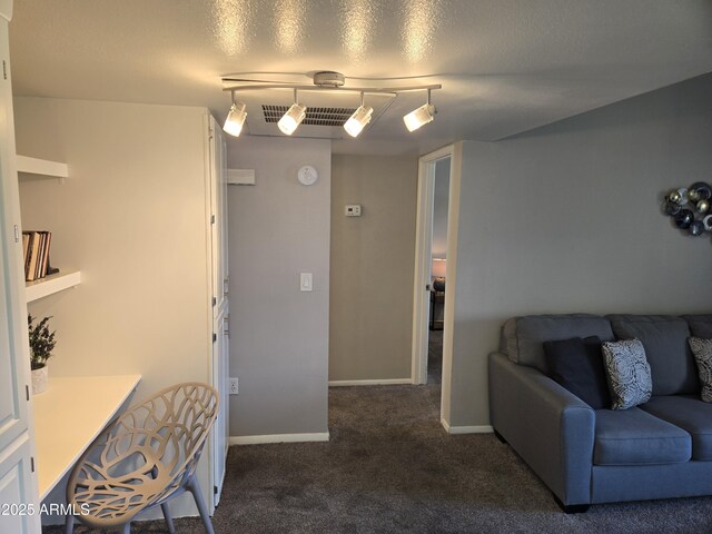 461 W Holmes Ave Unit 360, Mesa, AZ 85210 - living room featuring carpet and baseboards