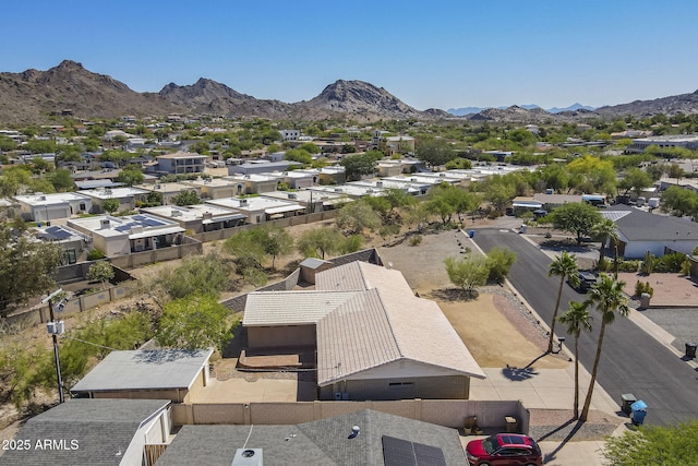 1530 E Loma Ln, Phoenix, AZ 85020 - aerial view of residential area with a mountain backdrop