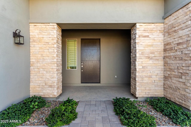 view of entrance to property