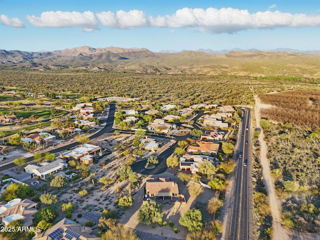 19023 E Buckskin Ct, Rio Verde, AZ 85263 - bird's eye view with a mountain view