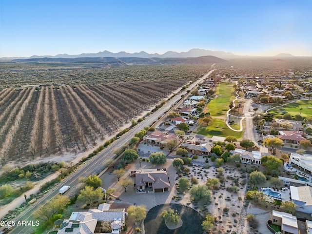 19023 E Buckskin Ct, Rio Verde, AZ 85263 - birds eye view of property featuring a mountain view