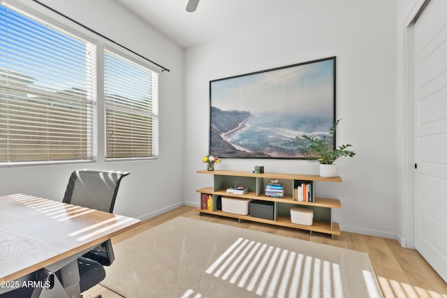 1492 W Bruce Ave, Gilbert, AZ 85233 - home office with wood finished floors and baseboards