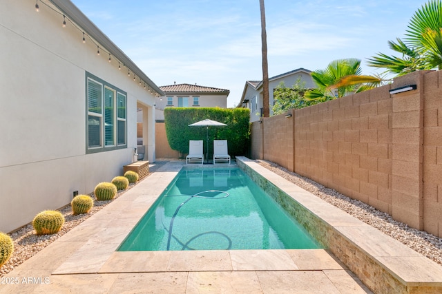 1492 W Bruce Ave, Gilbert, AZ 85233 - view of pool with a fenced backyard and a patio
