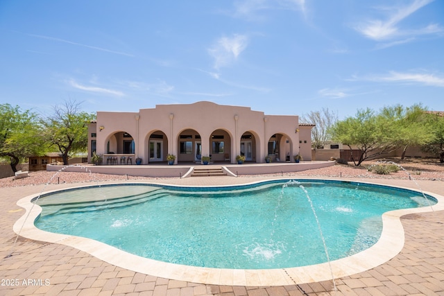 16246 E Gamble Ln, Scottsdale, AZ 85262 - swimming pool with a patio