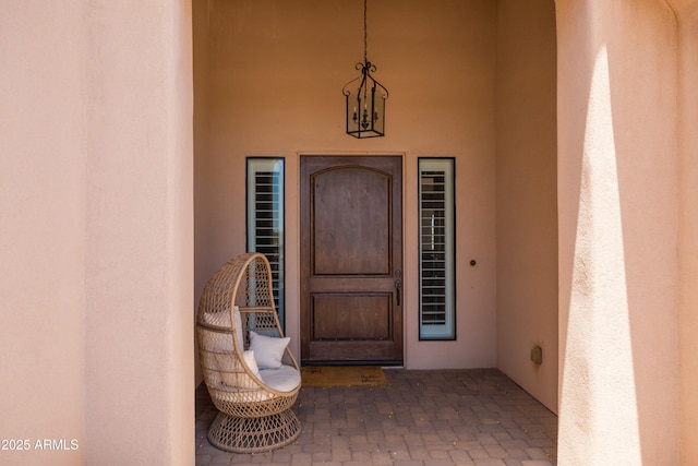 16246 E Gamble Ln, Scottsdale, AZ 85262 - entrance to property featuring stucco siding