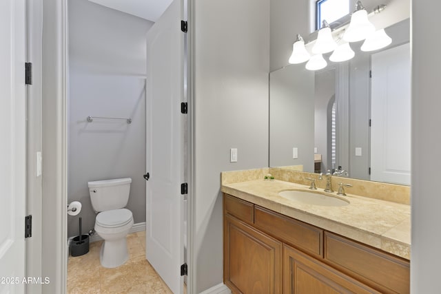 16246 E Gamble Ln, Scottsdale, AZ 85262 - bathroom featuring vanity and tile patterned flooring