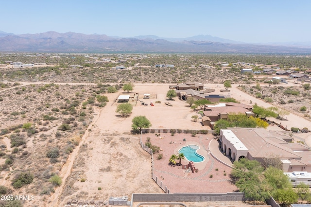 16246 E Gamble Ln, Scottsdale, AZ 85262 - aerial view of a mountain backdrop