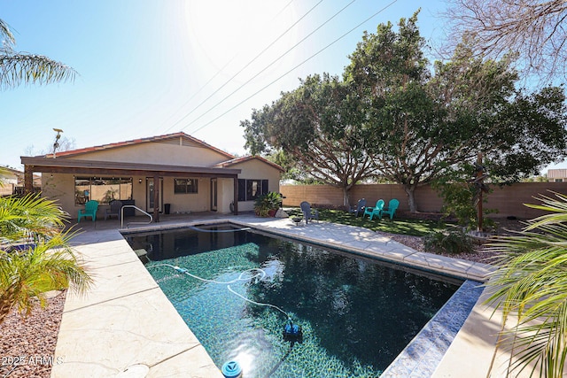 6640 W Honeysuckle Dr, Phoenix, AZ 85083 - view of swimming pool featuring a patio