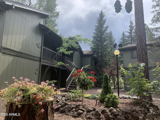 4575 Resort Loop Unit 6, Pinetop, AZ 85935 - view of yard with stairway