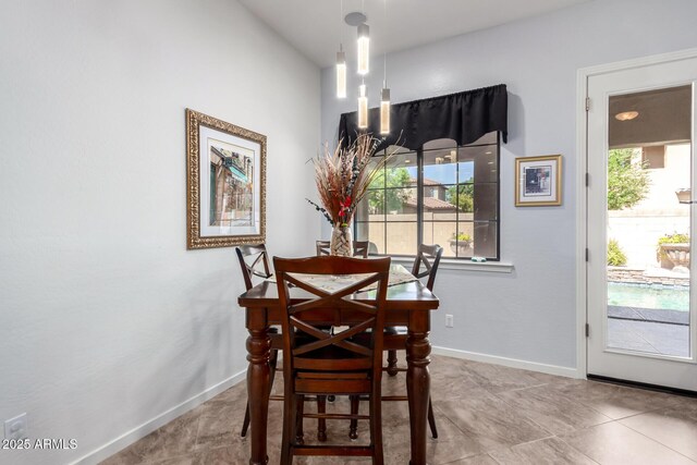 800 W Sycamore Ct, Litchfield Park, AZ 85340 - dining area with baseboards
