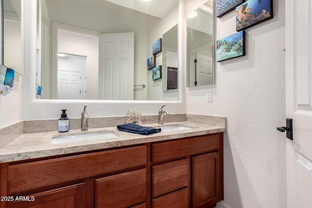 800 W Sycamore Ct, Litchfield Park, AZ 85340 - bathroom with double vanity and a sink