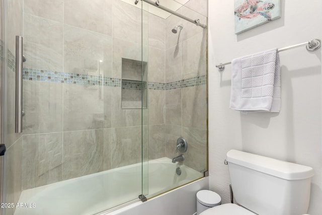 800 W Sycamore Ct, Litchfield Park, AZ 85340 - full bath with bath / shower combo with glass door and toilet