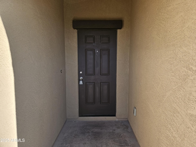 view of property entrance