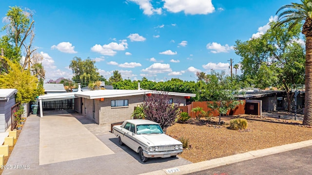 5739 N 11th St, Phoenix, AZ 85014 - mid-century home with driveway and brick siding