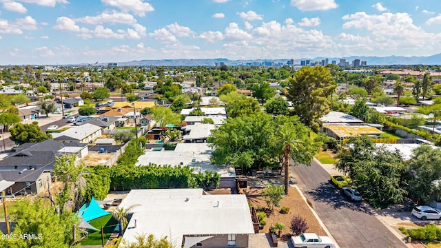 5739 N 11th St, Phoenix, AZ 85014 - aerial view of residential area with a mountainous background