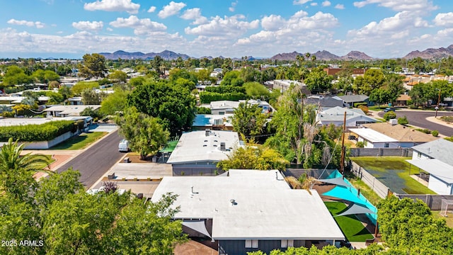 5739 N 11th St, Phoenix, AZ 85014 - aerial view of residential area with a mountainous background