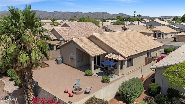 4459 E Desert Wind Dr, Phoenix, AZ 85044 - aerial perspective of suburban area with a mountainous background