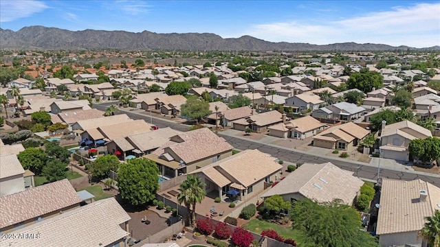 4459 E Desert Wind Dr, Phoenix, AZ 85044 - aerial perspective of suburban area featuring a mountain backdrop