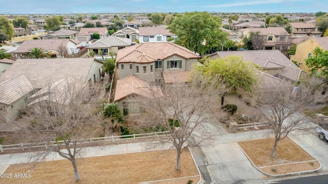 birds eye view of property featuring a residential view