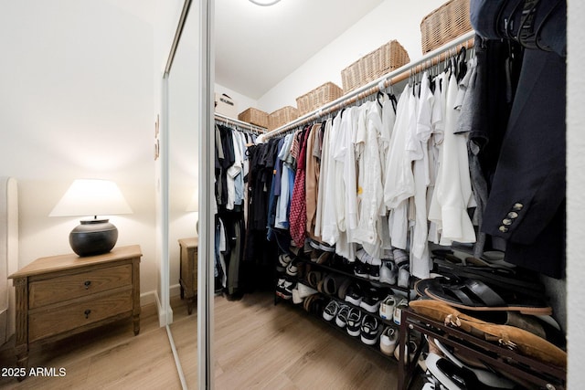 920 E Devonshire Ave Unit 4004, Phoenix, AZ 85014 - walk in closet with light wood finished floors